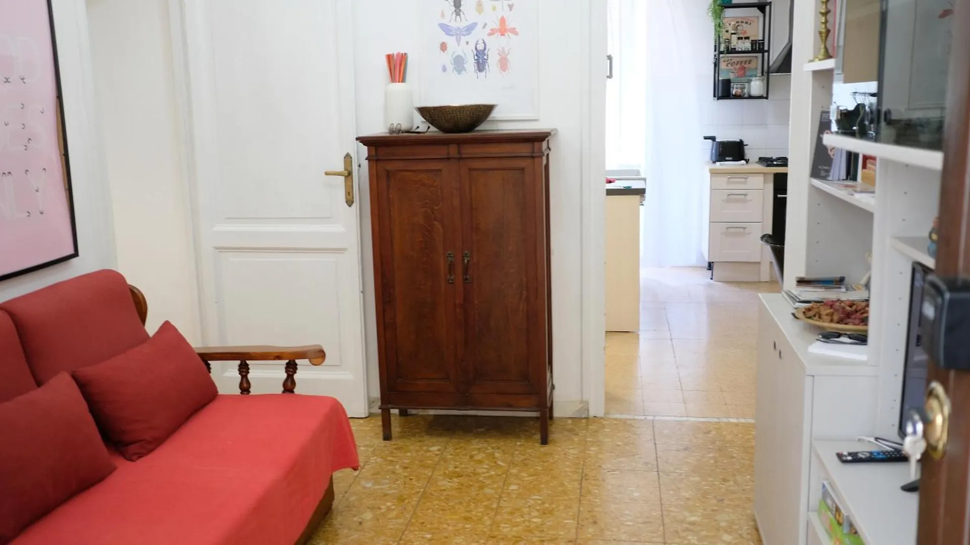 New! True-Stevere Amazing Double Bed For 5 Pax Rome Italy